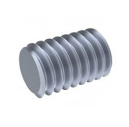 Titanium Flat Point Socket Set Screw